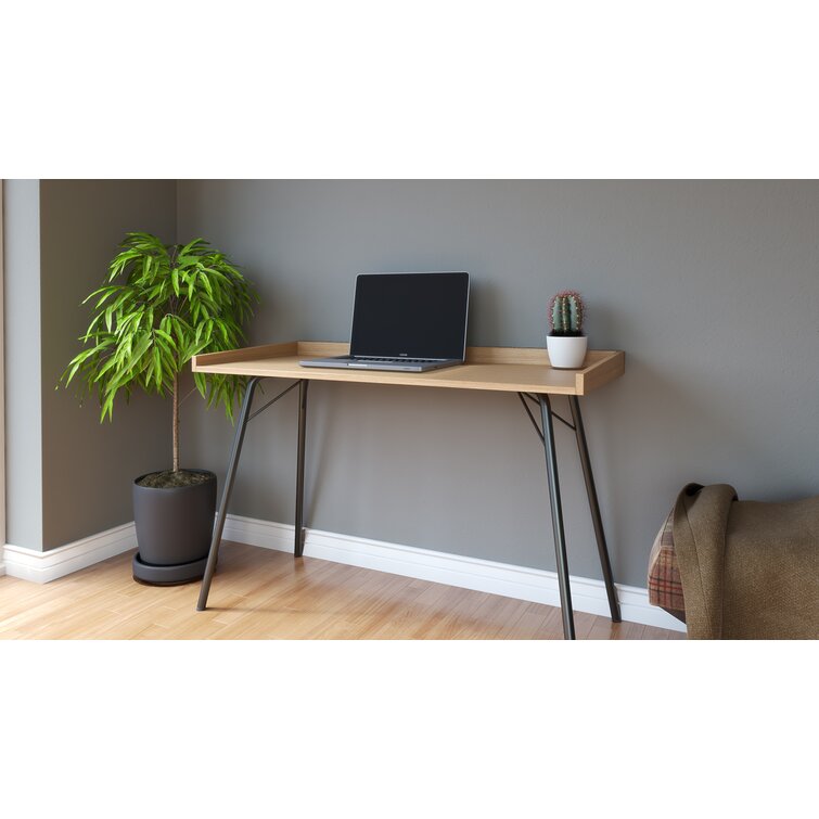 Wayfair wood deals and metal desk